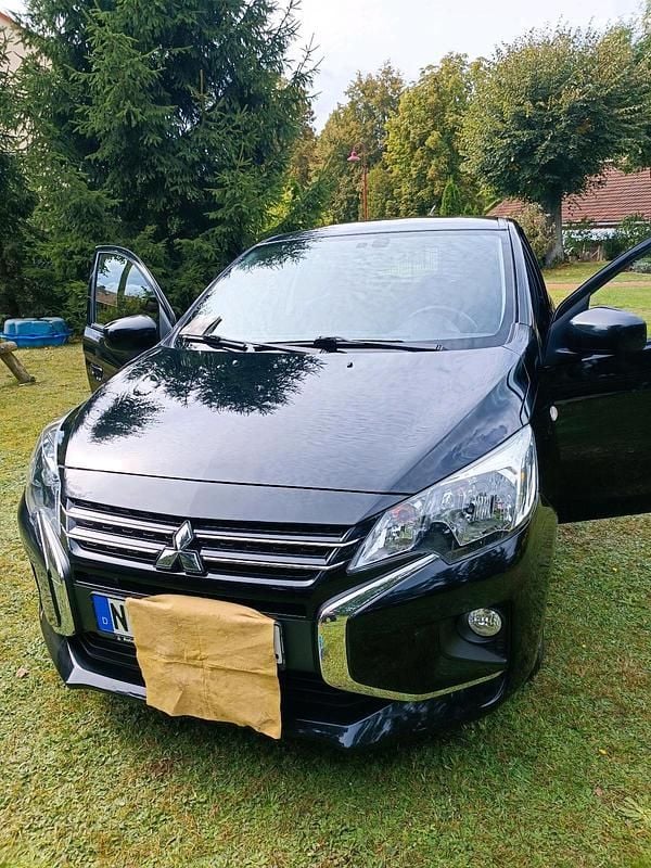 Schwarz Gebraucht 2020 Mitsubishi Space Star Kleinwagen | 7.000 € (Guter Preis) - Bild 1/4