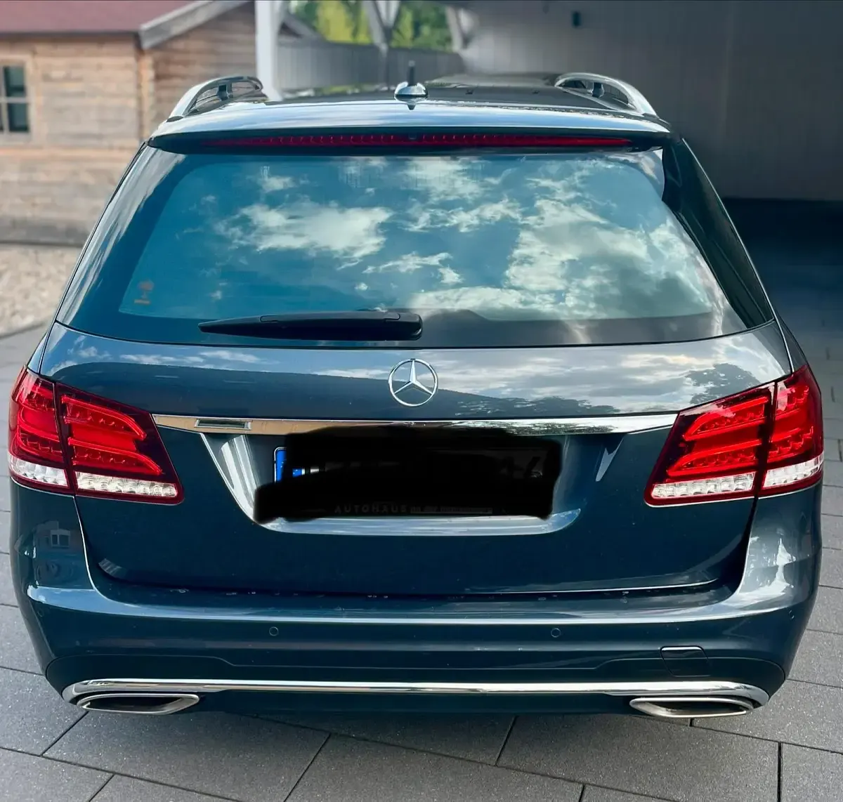 Gebraucht Mercedes E350 AMG line 258 PS (189 kW) 2016 Grau Kombi