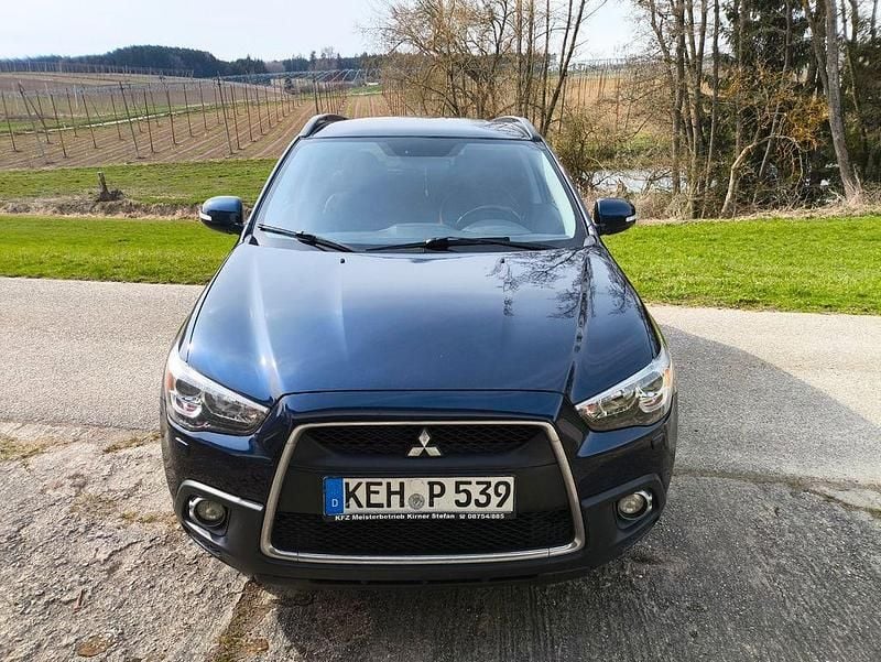 Gebraucht Mitsubishi ASX 150 PS (110 kW) 2012 Blau SUV