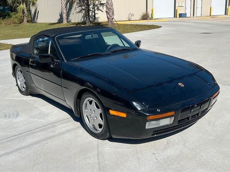 Schwarz Gebraucht 1990 Porsche 944 S2 Cabrio | 14.500 € - Bild 1/4