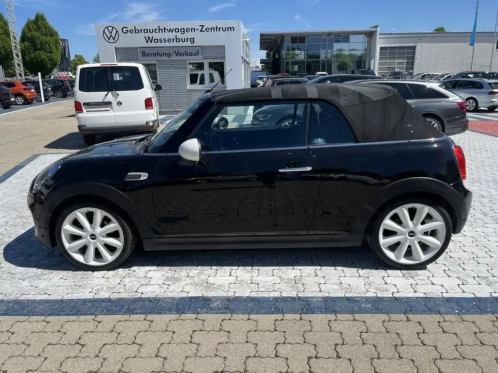 Gebraucht Mini Cooper Cabriolet Pepper 136 PS (100 kW) 2016 Schwarz Cabrio