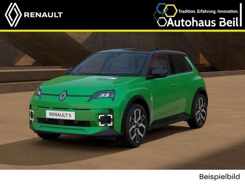 Pop green!, black pearlschwar Neu 2025 Renault R5 Komfort Kleinwagen | 31.990 € (Fairer Preis) - Bild 1/1