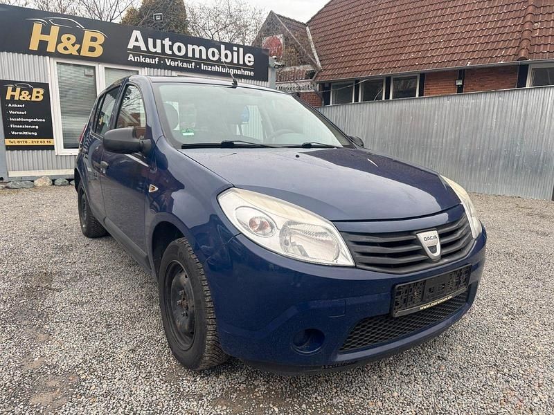 Gebraucht Dacia Sandero Ambiance 75 PS (55 kW) 2009 Blau Kleinwagen