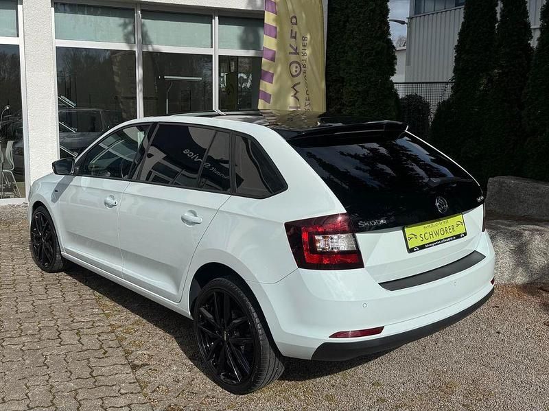 Gebraucht Skoda Rapid Clever 116 PS (85 kW) 2017 Weiß Kleinwagen