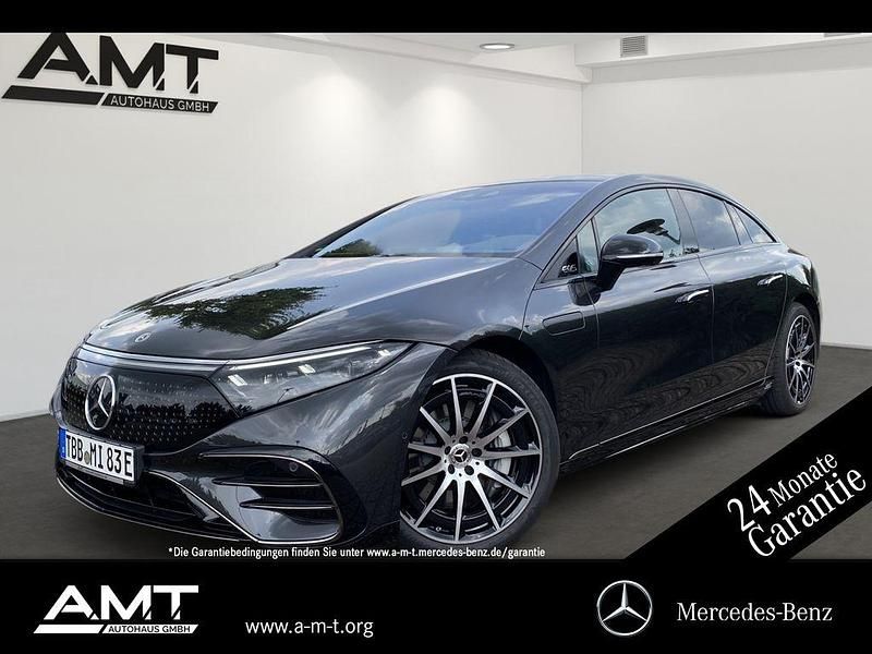 Grau Gebraucht 2023 Mercedes EQS580 AMG Line Premium Plus Limousine | 96.990 € - Bild 1/4