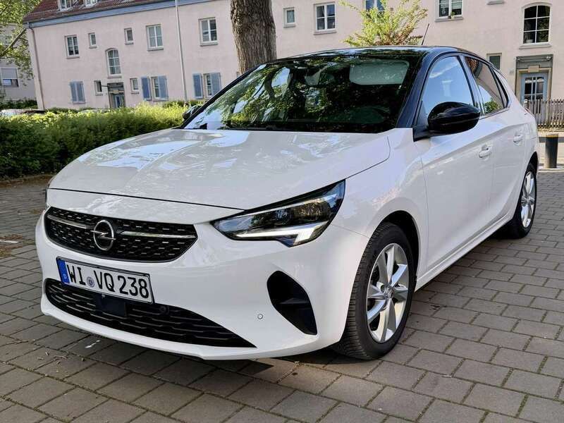 Weiß Gebraucht 2021 Opel Corsa Elegance Kleinwagen | 13.200 € (Fairer Preis) - Bild 1/4