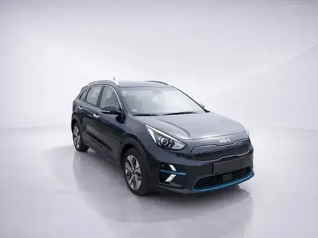Gebraucht Kia e-Niro Vision 150 kW (204 PS) 2022 (b4u) gravity blau met SUV