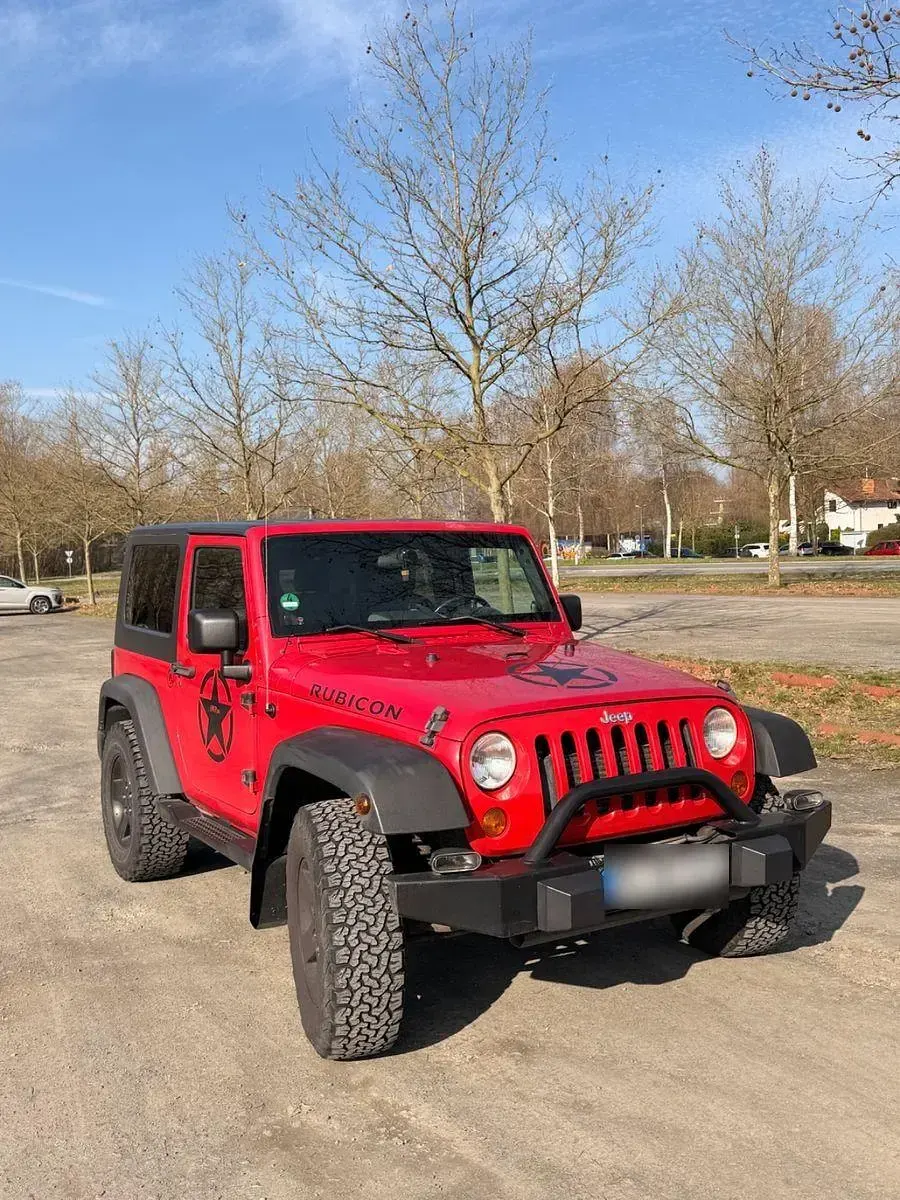 Gebraucht Jeep Wrangler Rubicon 177 PS (130 kW) 2009 Rot SUV