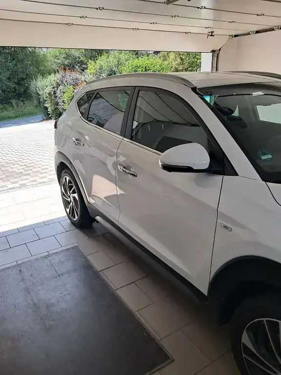 Gebraucht Hyundai Tucson Premium 185 PS (136 kW) 2019 Weiß SUV