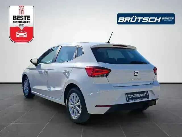 Gebraucht Seat Ibiza Style 80 PS (58 kW) 2019 "candy" weiss Kleinwagen
