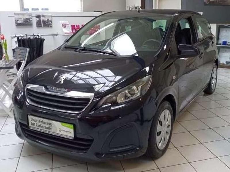 Schwarz metallic Gebraucht 2018 Peugeot 108 Active Kleinwagen | 7.490 € (Fairer Preis) - Bild 1/4
