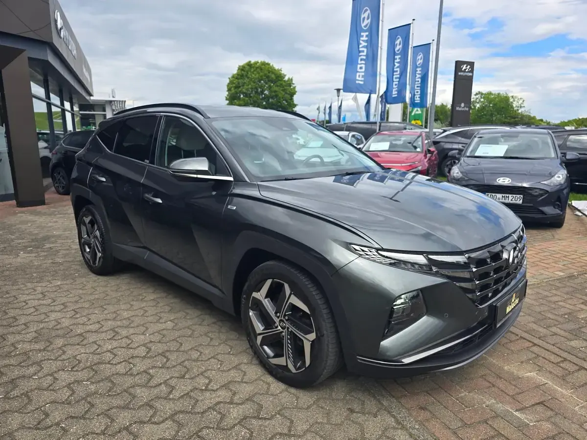 Gebraucht Hyundai Tucson Prime 136 PS (100 kW) 2021 Amazon grey / met SUV