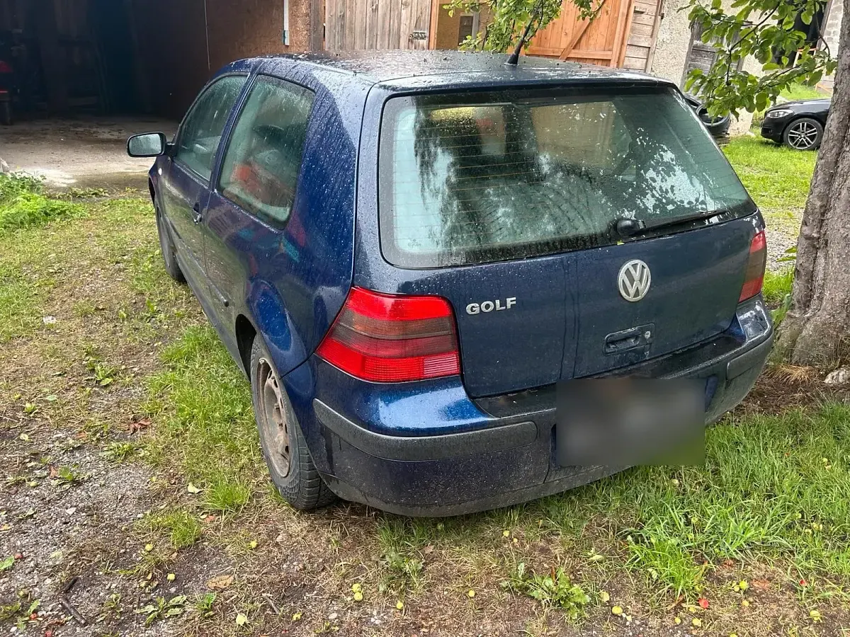 Gebraucht VW Golf IV 104 PS (76 kW) 2000 Blau Kleinwagen
