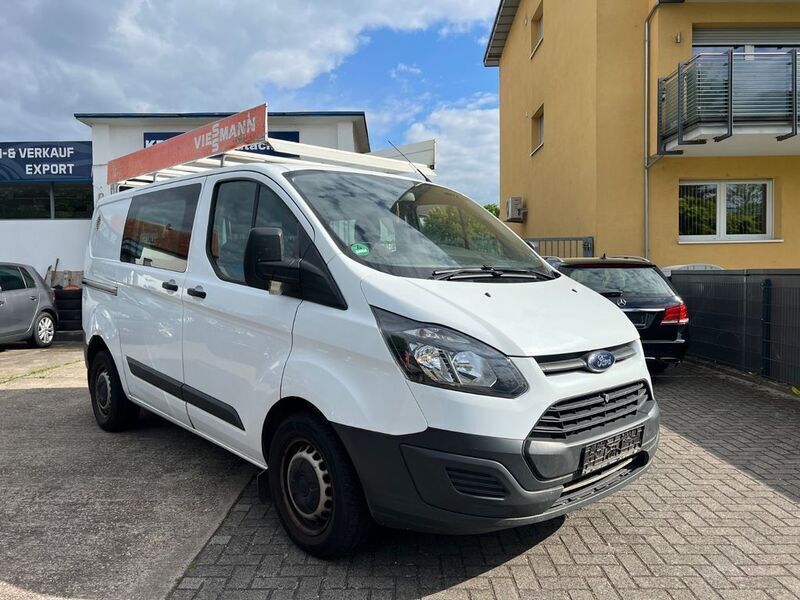 Weiß Gebraucht 2016 Ford Transit Custom Kombi | 8.999 € - Bild 1/4