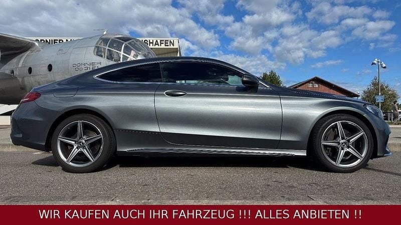 Gebraucht Mercedes C200 AMG 184 PS (135 kW) 2016 Selenitgrau  metalliclack Coupé