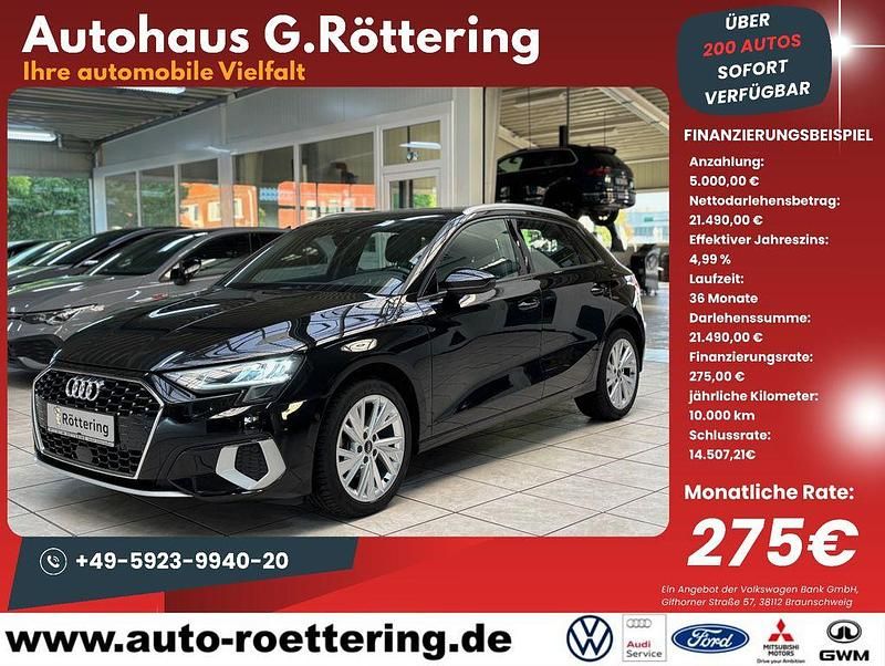 Schwarz Gebraucht 2022 Audi A3 Advanced Limousine | 26.490 € (Fairer Preis) - Bild 1/4