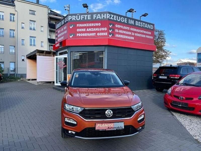 Orange Gebraucht 2018 VW T-Roc Style SUV | 19.699 € (Guter Preis) - Bild 1/4