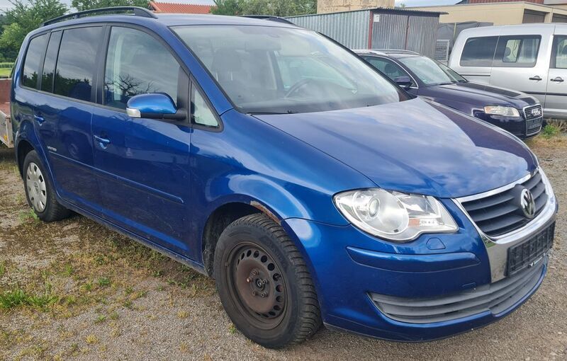 Blau Gebraucht 2008 VW Touran Van / Kleinbus | 2.500 € (Superpreis) - Bild 1/4