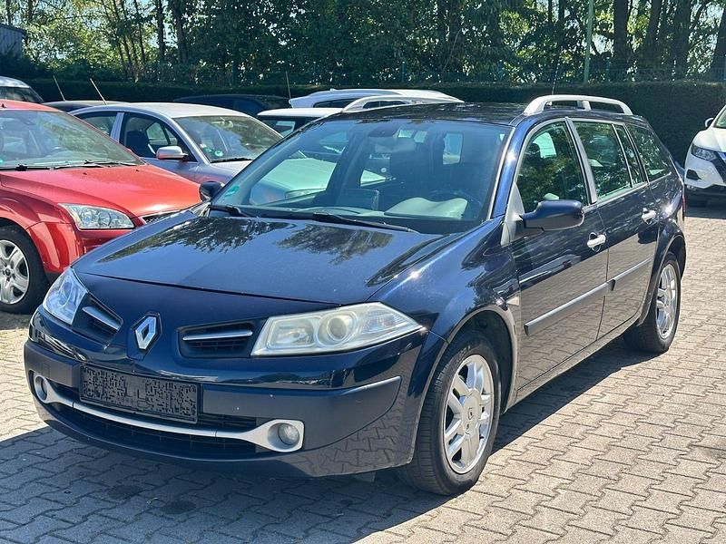 Nachtblau Gebraucht 2009 Renault Mégane GrandTour Exception Kombi | 1.390 € (Teuer) - Bild 1/4