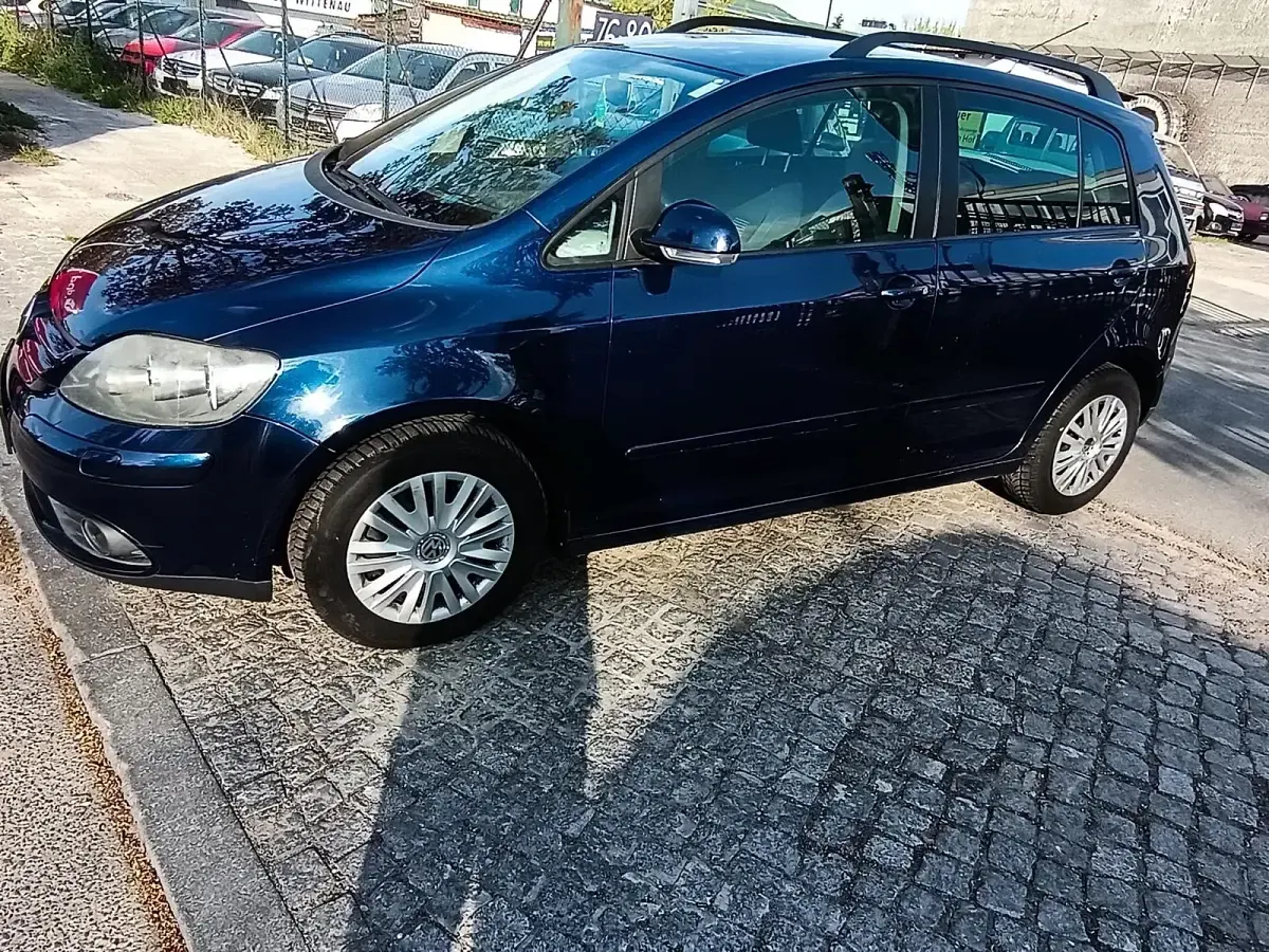 Usata VW Golf 80 CV (58 kW) 2008 Blu Monovolume