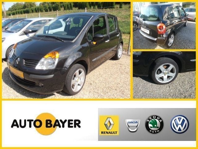 Schwarz metallic Gebraucht 2007 Renault Modus Dynamique Van / Kleinbus | 6.990 € - Bild 1/4