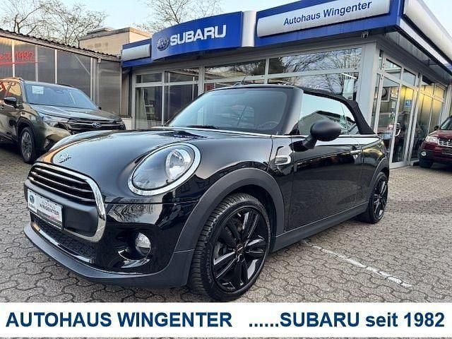 Gebraucht Mini One Cabriolet 102 PS (75 kW) 2019 Midnight black metallic (metallic) Cabrio