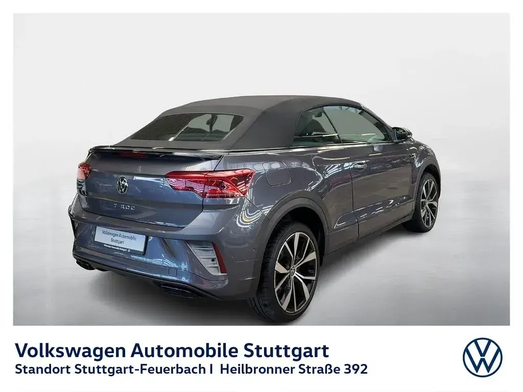 Gebraucht VW T-Roc Cabriolet R-line 150 PS (110 kW) 2023 Grün Cabrio