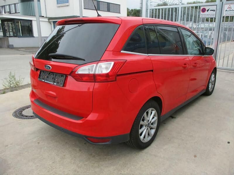 Gebraucht Ford Grand C-Max Titanium 150 PS (110 kW) 2015 Rot Van / Kleinbus