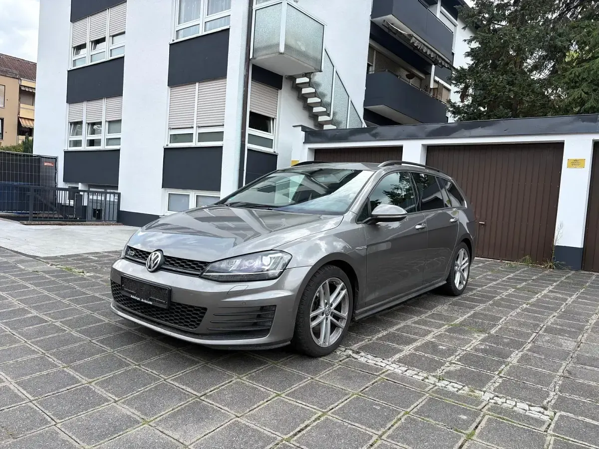 Gebraucht VW Golf VII GTD 184 PS (135 kW) 2016 Grau Kombi