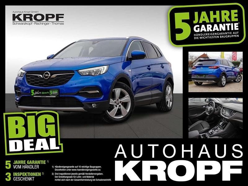 Topas blau Gebraucht 2021 Opel Grandland X SUV | 22.970 € (Superpreis) - Bild 1/4