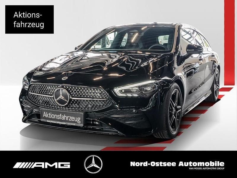 Schwarz Gebraucht 2025 Mercedes CLA180 Shooting Brake AMG Kombi | 34.998 € - Bild 1/4