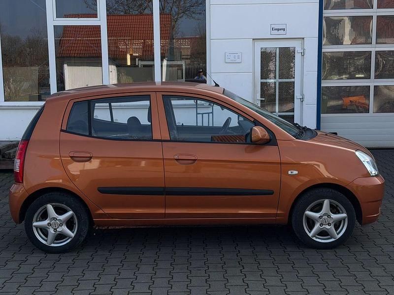 Gebraucht Kia Picanto LX 65 PS (47 kW) 2007 Orange Kleinwagen