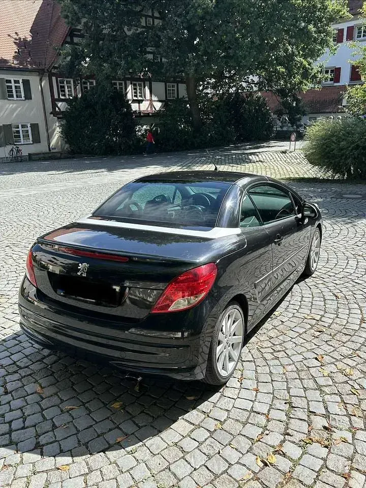 Gebraucht Peugeot 207 CC Roland Garros 120 PS (88 kW) 2010 Schwarz Cabrio