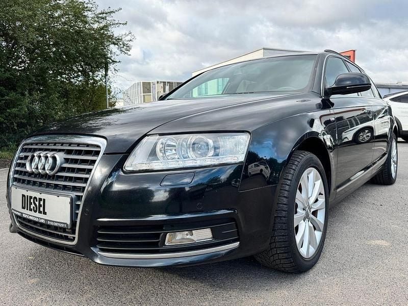 Schwarz Gebraucht 2009 Audi A6 S-Line Kombi | 3.990 € (Superpreis) - Bild 1/4