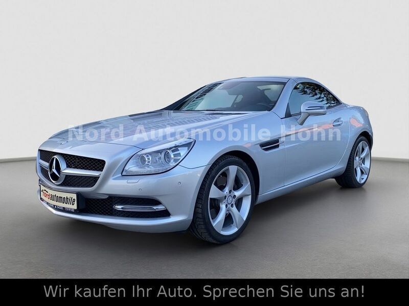 Silber Gebraucht 2014 Mercedes SLK250 Cabrio | 20.400 € (Fairer Preis) - Bild 1/4