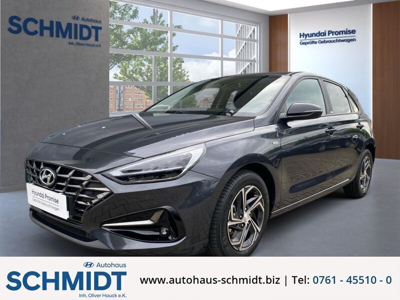 Schwarz Gebraucht 2021 Hyundai i30 Intro Edition Limousine | 19.690 € (Fairer Preis) - Bild 1/4