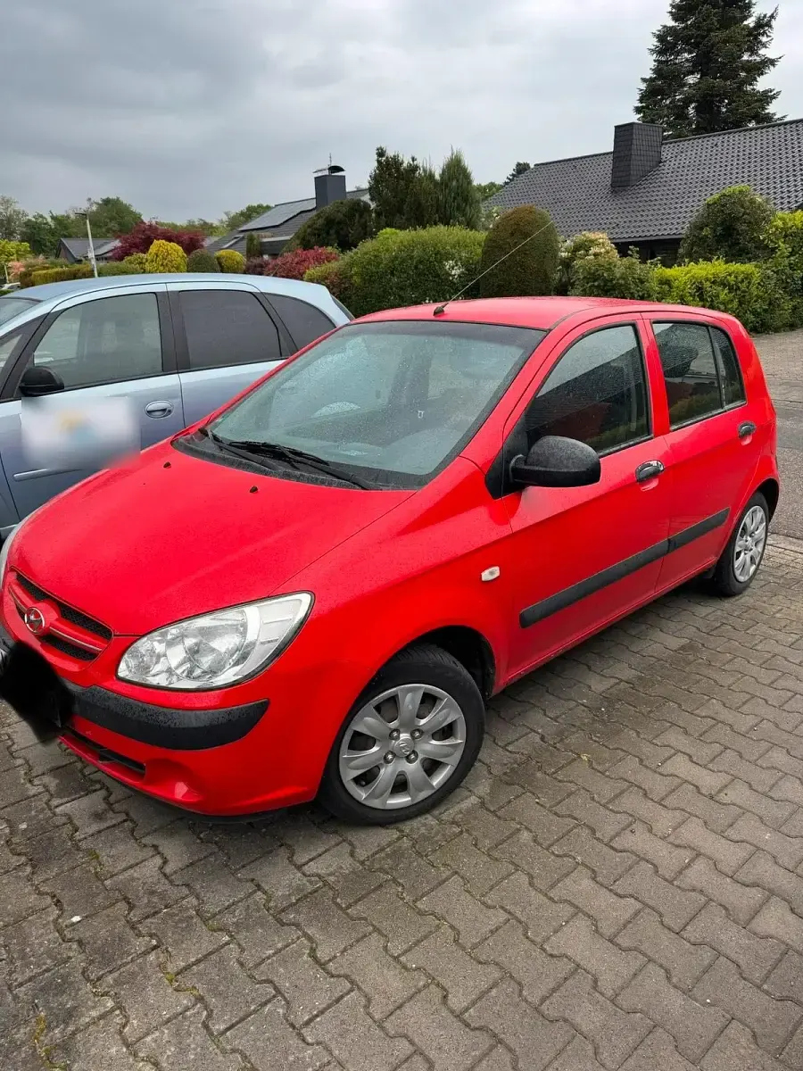 Gebraucht Hyundai Getz 67 PS (49 kW) 2007 Rot Kleinwagen