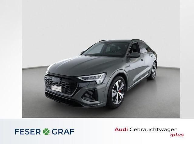 Chronosgrau metallic Gebraucht 2024 Audi Q8 Sportback e-tron S-Line SUV | 69.890 € (Teuer) - Bild 1/3