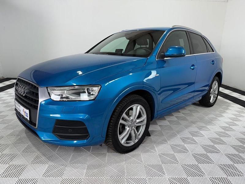 Blau Gebraucht 2015 Audi Q3 S-Line SUV | 19.499 € (Fairer Preis) - Bild 1/4