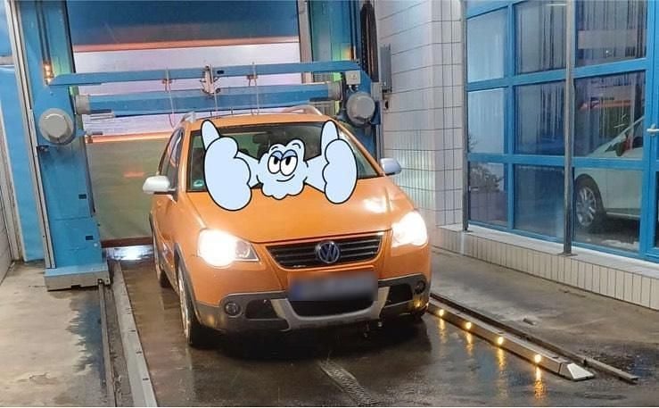 Gebraucht VW Polo Cross 101 PS (74 kW) 2007 Orange Kleinwagen