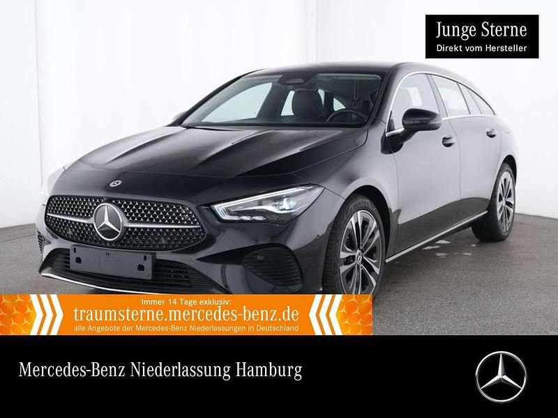 Kosmosschwarz Gebraucht 2024 Mercedes CLA180 Progressive Limousine | 27.390 € (Superpreis) - Bild 1/3