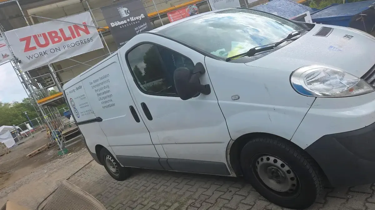Gebraucht Renault Trafic 2012 Weiß Van / Kleinbus