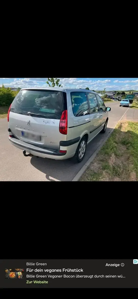 Gebraucht Peugeot 807 128 PS (94 kW) 2006 Silber Van / Kleinbus