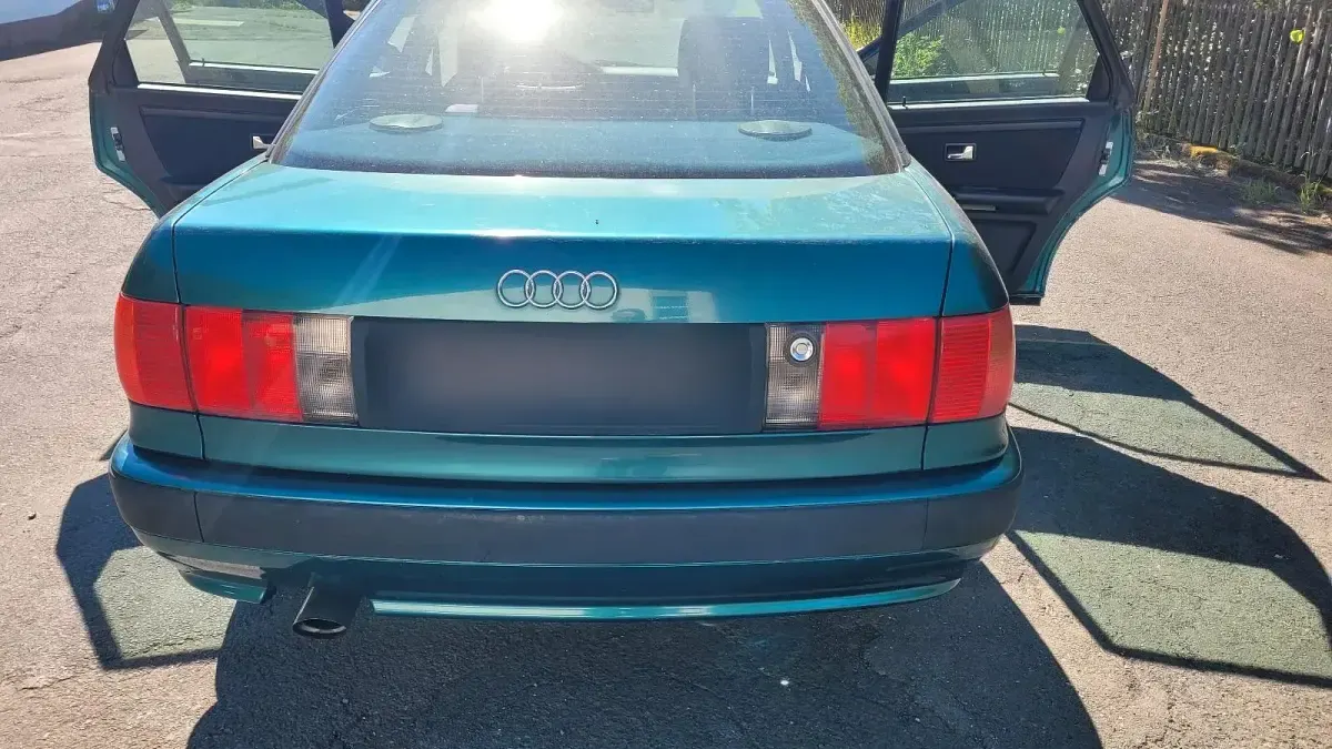 Gebraucht Audi 80 90 PS (66 kW) 1993 Grün Limousine