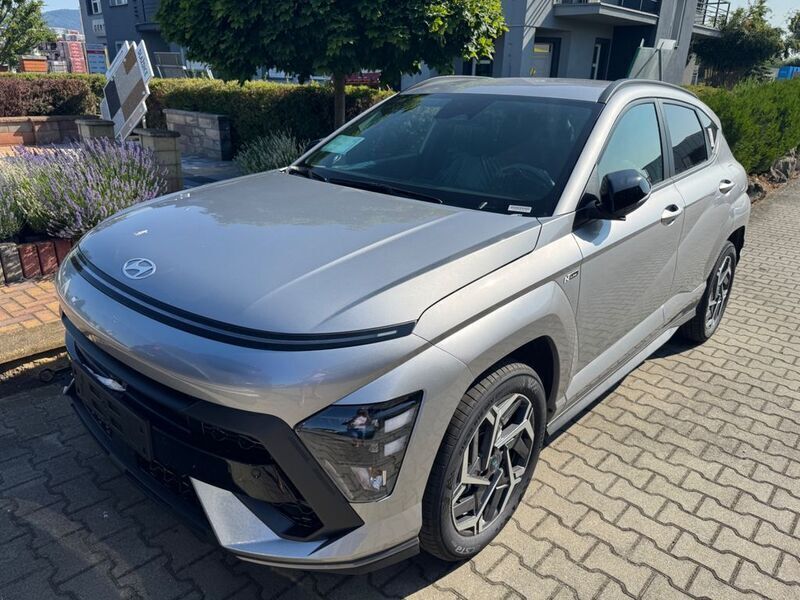 Silber Neu 2025 Hyundai Kona N Line SUV | 25.950 € (Guter Preis) - Bild 1/4