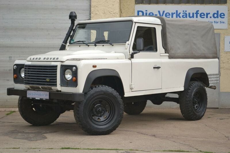 Weiß Gebraucht 2010 Land Rover Defender SUV | 33.110 € (Guter Preis) - Bild 1/4