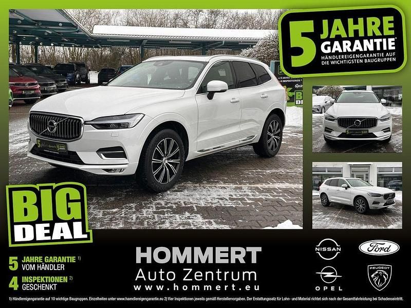 Crystal white metallic Gebraucht 2021 Volvo XC60 Inscription SUV | 29.890 € (Superpreis) - Bild 1/4