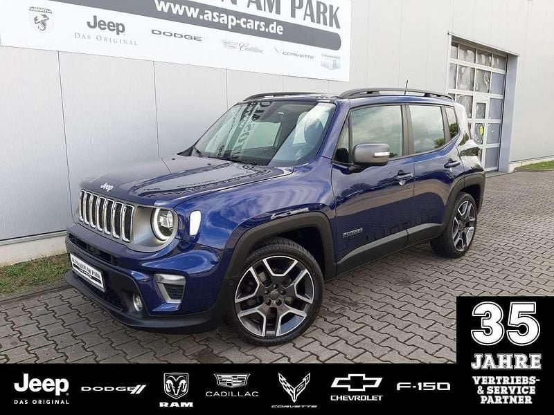 Jetset blue metallic Gebraucht 2020 Jeep Renegade Limited SUV | 18.890 € (Guter Preis) - Bild 1/4
