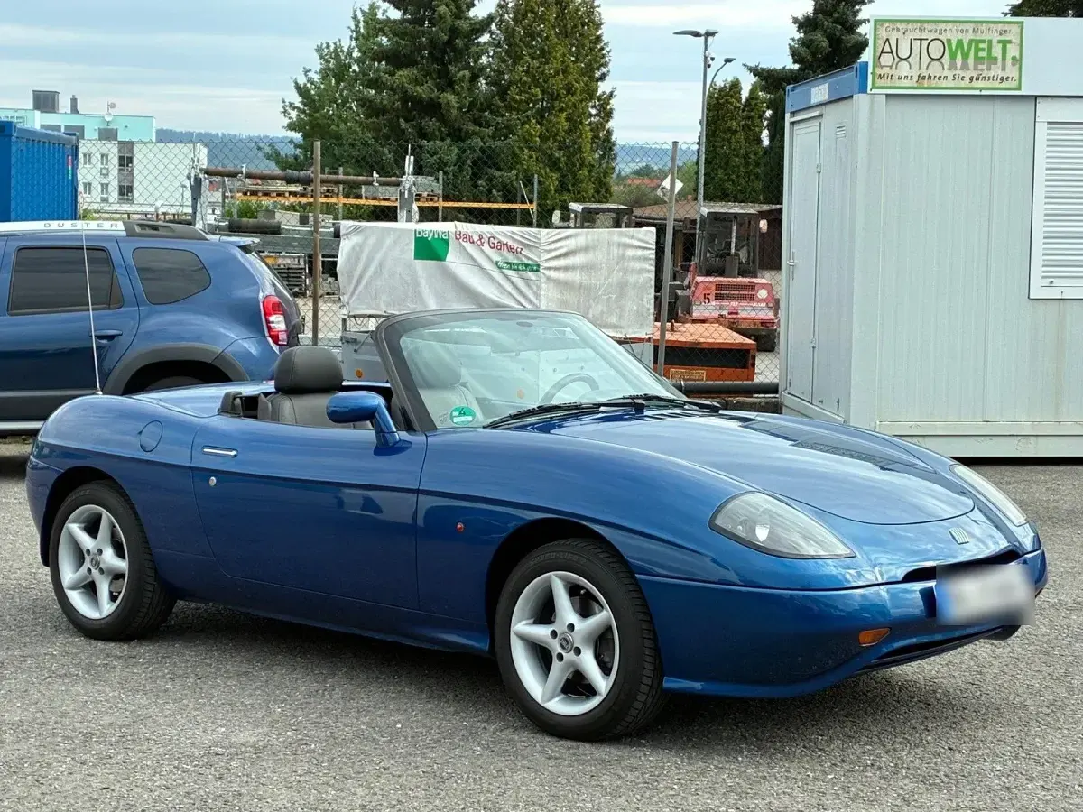 Gebraucht Fiat Barchetta 130 PS (95 kW) 1998 Blau Cabrio