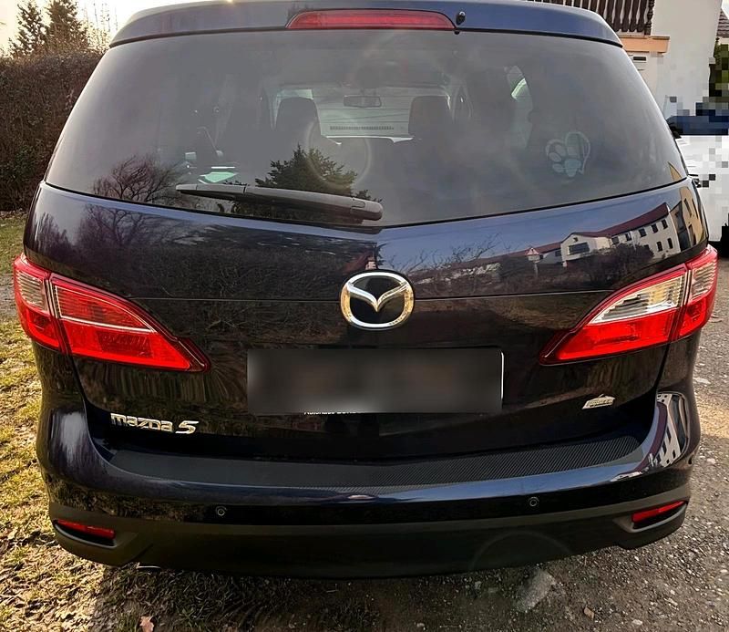 Gebraucht Mazda 5 115 PS (84 kW) 2013 Blau Van / Kleinbus